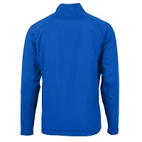 Veste rétro hybride recyclée en tricot écologique pour homme, coupe-vent et buck Royal Buffalo Bills, grande taille, avec fermeture éclair intégrale