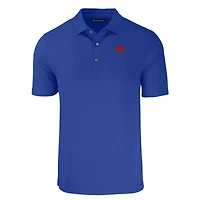 Polo recyclé extensible et rétro Forge pour homme, Cutter & Buck Royal Buffalo Bills