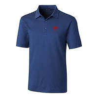 Men's Cutter & Buck Royal Buffalo Bills Throwback Logo Big Tall Forge Pencil Stripe Stretch Polo