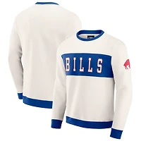 Sweat-shirt colorblock crème Buffalo Bills pour homme de la collection Darius Rucker par Fanatics