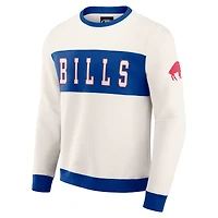 Sweat-shirt colorblock crème Buffalo Bills pour homme de la collection Darius Rucker par Fanatics