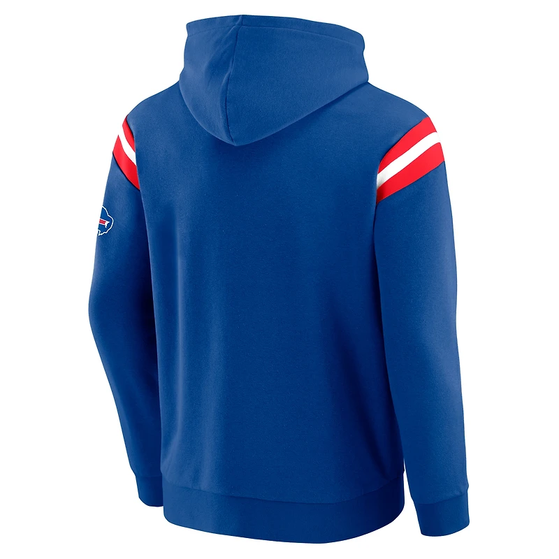 Men's Darius Rucker Collection by Fanatics Royal Buffalo Bills Football Washed Pullover Hoodie
