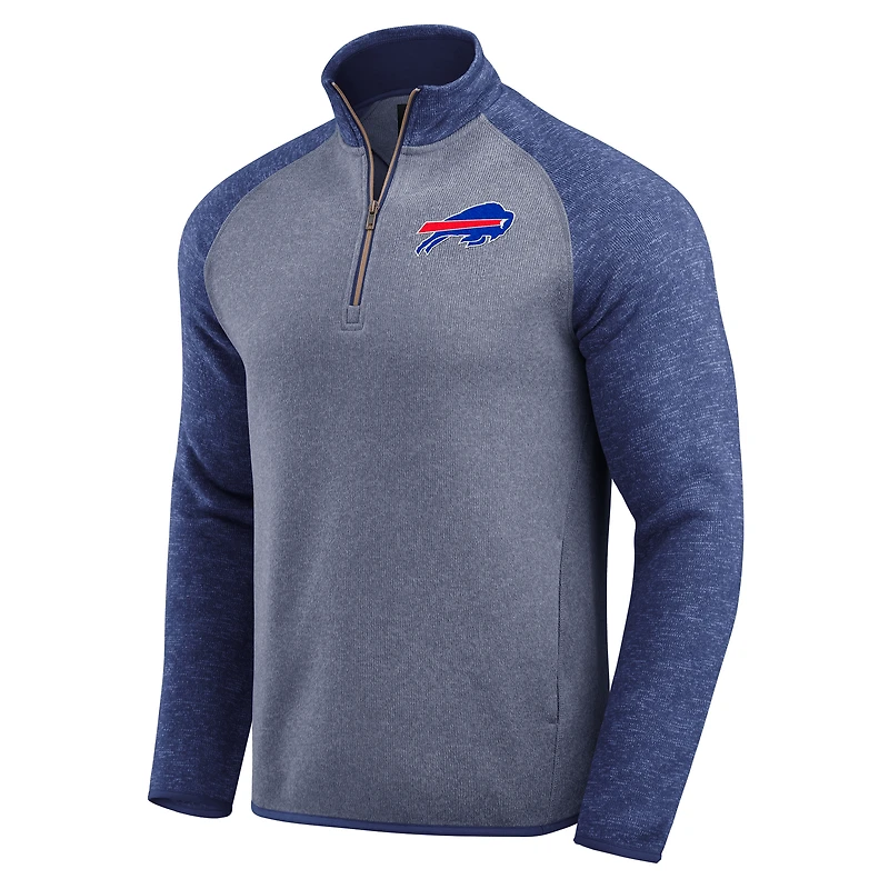 Men's Darius Rucker Collection by Fanatics Royal Buffalo Bills Tonal Quarter-Zip Jacket