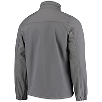 Men's Dunbrooke Graphite Buffalo Bills Circle Zephyr Softshell Full-Zip Jacket
