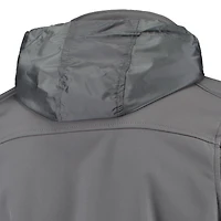 Men's Dunbrooke Graphite Buffalo Bills Circle Zephyr Softshell Full-Zip Jacket