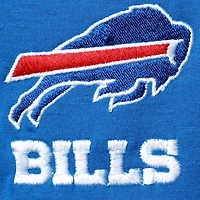 Sweat à capuche raglan Dunbrooke Royal Buffalo Bills Shag Tri-Blend Full-Zip pour homme