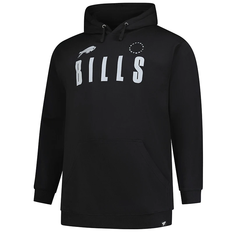 Sweat à capuche Chip Shot Big & Tall des Buffalo Bills pour hommes Fanatics Black