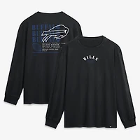 T-shirt à manches longues Fanatics Black Buffalo Bills Fullback Drive pour homme
