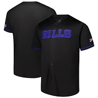 Maillot à boutons complets Pop Buffalo Bills noir Fanatics pour hommes