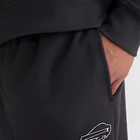 Men's Fanatics Charcoal Buffalo Bills Clutch Fleece Tri-Blend Joggers