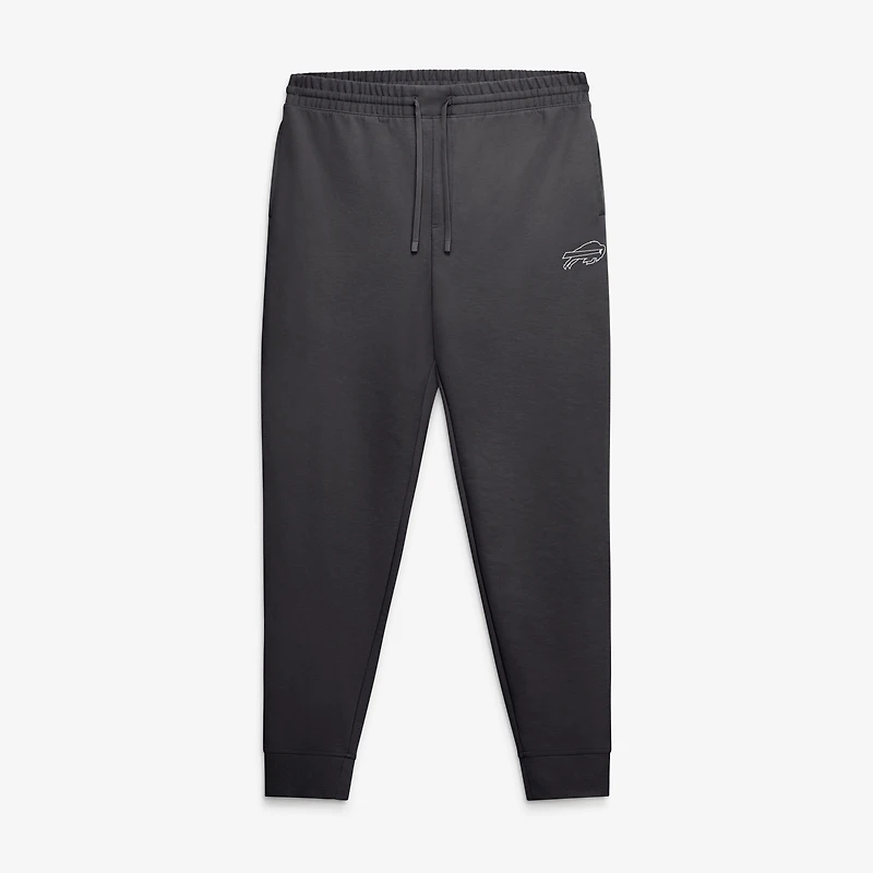 Pantalon de jogging en polaire tri-mélange Buffalo Bills Clutch, couleur anthracite, pour homme, la marque Fanatics.