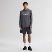 T-shirt à capuche manches longues Fanatics Charcoal Buffalo Bills Clutch pour homme