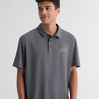 Men's Fanatics Charcoal Buffalo Bills Clutch Polo