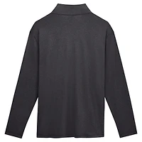 Men's Fanatics Charcoal Buffalo Bills Clutch Quarter-Zip Pullover