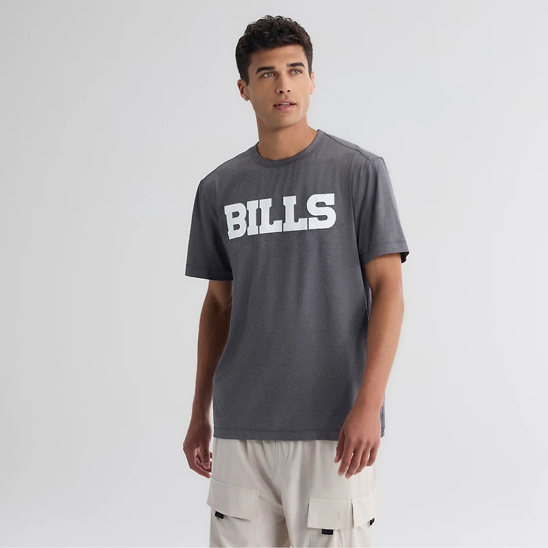 T-shirt à manches longues Buffalo Bills bleu clair pour homme de la marque Fanatics