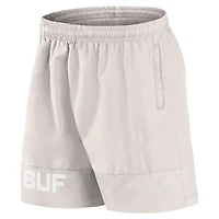 Short Fanatics pour homme, couleur crème, Buffalo Bills Elements