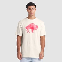 Men's Fanatics  Cream Buffalo Bills Slub T-Shirt