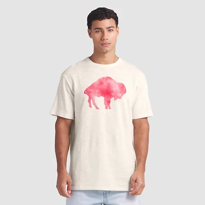Men's Fanatics Cream Buffalo Bills Slub T-Shirt