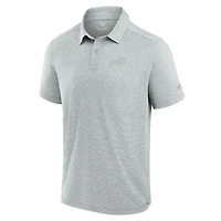 Polo technique gris Fanatics pour homme des Buffalo Bills