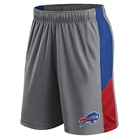 Men's Fanatics Gray Buffalo Bills Logo Shorts