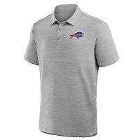 Polo à pochette Buffalo Bills gris chiné pour homme de Fanatics