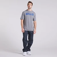 T-shirt tri-blend gris chiné Fanatics pour homme, Buffalo Bills, Pass Rush