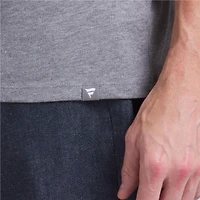 Men's Fanatics Heather Gray Buffalo Bills Pass Rush Tri-Blend T-Shirt