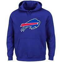 Sweat à capuche polaire Fanatics Josh Allen Royal Buffalo Bills pour homme, grandes tailles, avec nom et numéro.