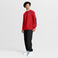 Men's Fanatics Red Buffalo Bills Clock Management Legacy Long Sleeve T-Shirt