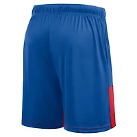 Short de performance Fanatics Royal/Red Buffalo Bills pour homme