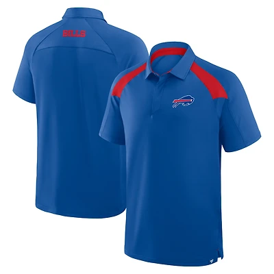 Polo raglan Fanatics Royal Buffalo Bills pour homme