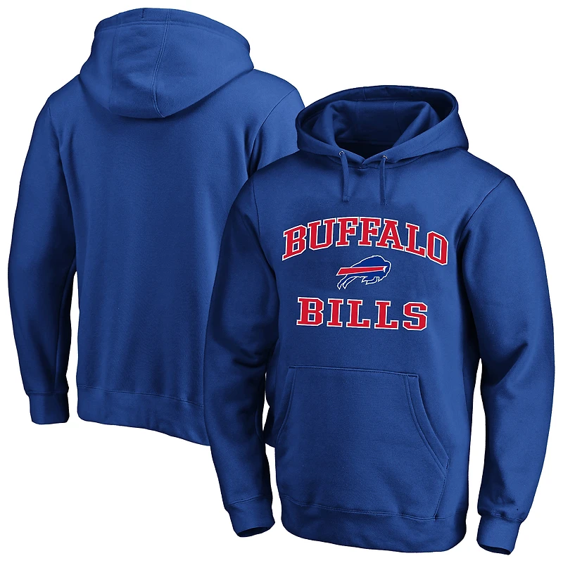 Sweat à capuche Fanatics Royal Buffalo Bills pour homme, grandes tailles, Heart & Soul