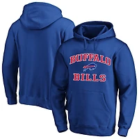 Sweat à capuche Fanatics Royal Buffalo Bills pour homme, grandes tailles, Heart & Soul
