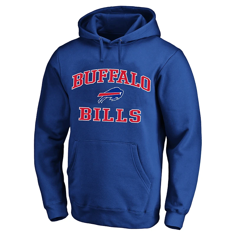 Men's Fanatics Royal Buffalo Bills Big & Tall Heart Soul Hoodie