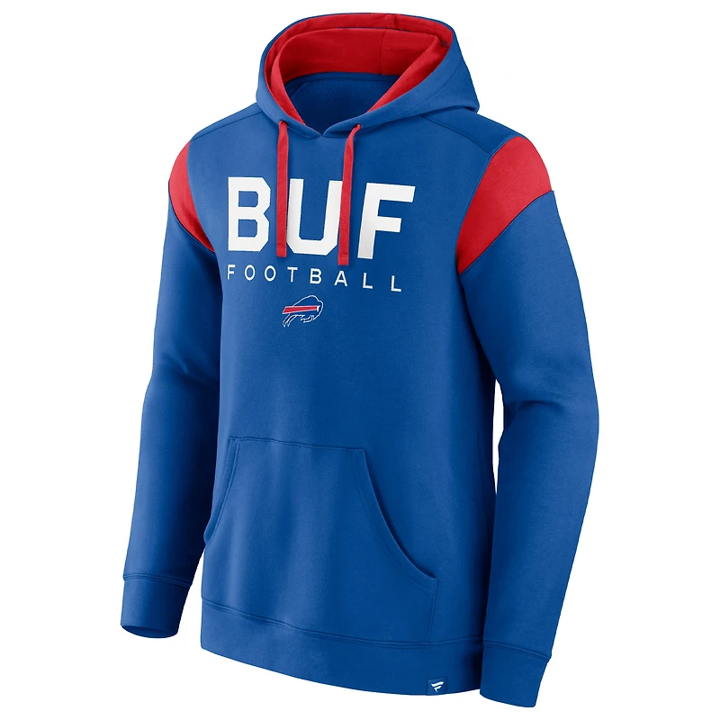 Men's Fanatics Royal Buffalo Bills Call The Shot Pullover Hoodie