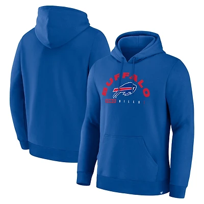 Sweat à capuche Fanatics Royal Buffalo Bills pour homme, motif héritage du retard de jeu