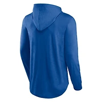 Men's Fanatics Royal Buffalo Bills Front Runner Long Sleeve Hooded T-Shirt