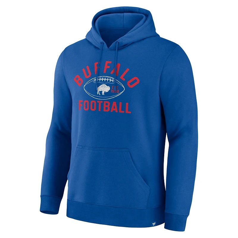 Men's Fanatics Royal Buffalo Bills Fumblerooski Legacy Pullover Hoodie