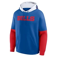 Sweat à capuche Fanatics Royal Buffalo Bills pour homme