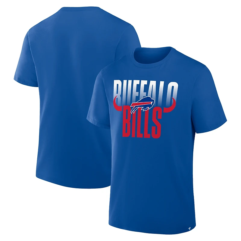T-shirt Fanatics Royal Buffalo Bills pour homme, véritable favori de la ville natale