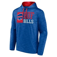 Sweat à capuche Fanatics Royal Buffalo Bills Never Quit pour hommes