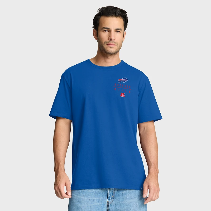 T-shirt Fanatics Royal Buffalo Bills pour homme avec poche passe-passe Legacy