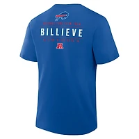 T-shirt Fanatics Royal Buffalo Bills pour homme avec poche passe-passe Legacy