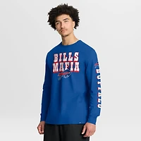 Men's Fanatics Royal Buffalo Bills Sweep Legacy Long Sleeve T-Shirt