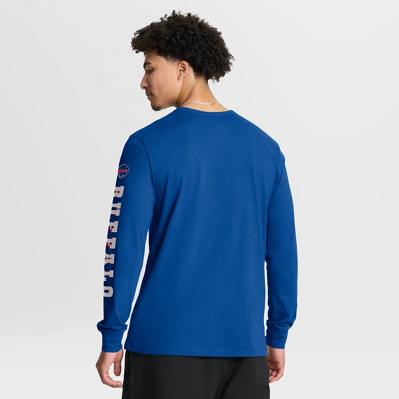 Men's Fanatics Royal Buffalo Bills Sweep Legacy Long Sleeve T-Shirt