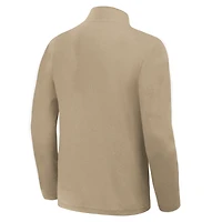 Pull à col zippé Fanatics Tan Buffalo Bills Clutch pour homme