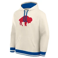 Men's Fanatics Tan Buffalo Bills Heavyweight Fleece Pullover Hoodie