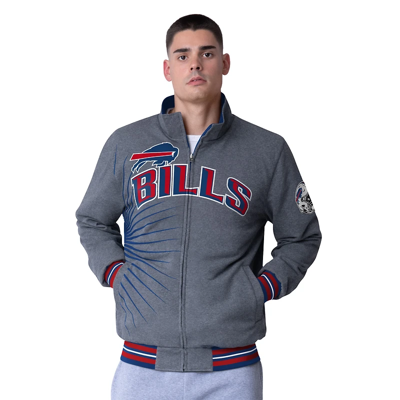 Men's G-III Extreme Royal Buffalo Bills Strong Arm Reversible Full-Zip Jacket