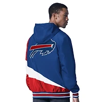 Men's G-III Sports by Carl Banks Royal/Charcoal Buffalo Bills Dual Threat Reversable Full-Zip Hooded Jacket