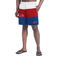 Short de bain G-III Sports by Carl Banks pour homme, bleu royal/rouge